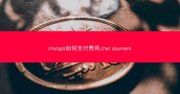 chatgpt如何支付费用,chat payment