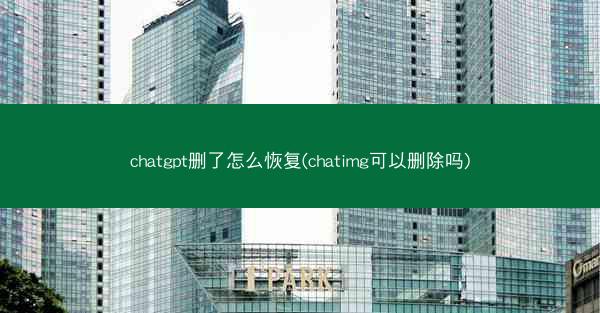 chatgpt删了怎么恢复(chatimg可以删除吗)