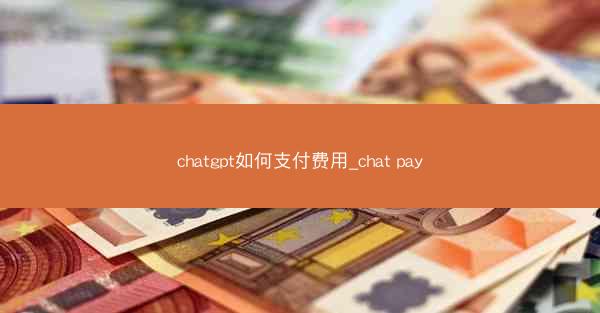 chatgpt如何支付费用_chat pay